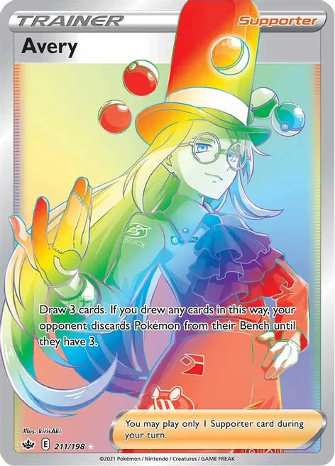 Avery - Chilling Reign 211/198 - Secret Rare