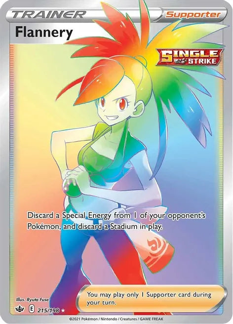 Flannery - Chilling Reign 215/198 - Secret Rare