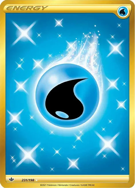 Water Energy - Chilling Reign 231/198 - Secret Rare