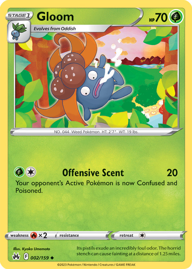 Gloom - Crown Zenith 002/159 - Uncommon