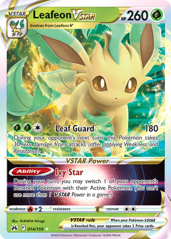 Leafeon VSTAR - Crown Zenith 014/159 - Ultra Rare
