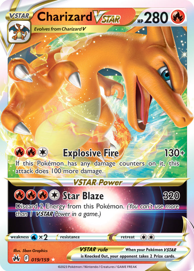 Charizard VSTAR - Crown Zenith 019/159 - Ultra Rare