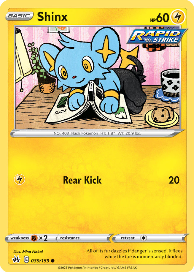 Shinx - Crown Zenith 039/159 - Common