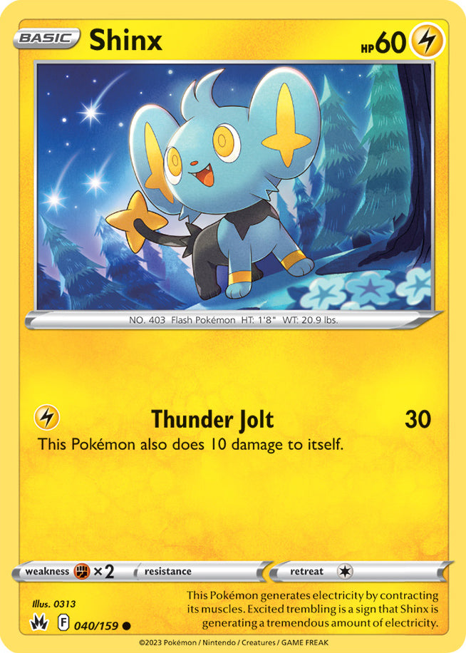 Shinx - Crown Zenith 040/159 - Common