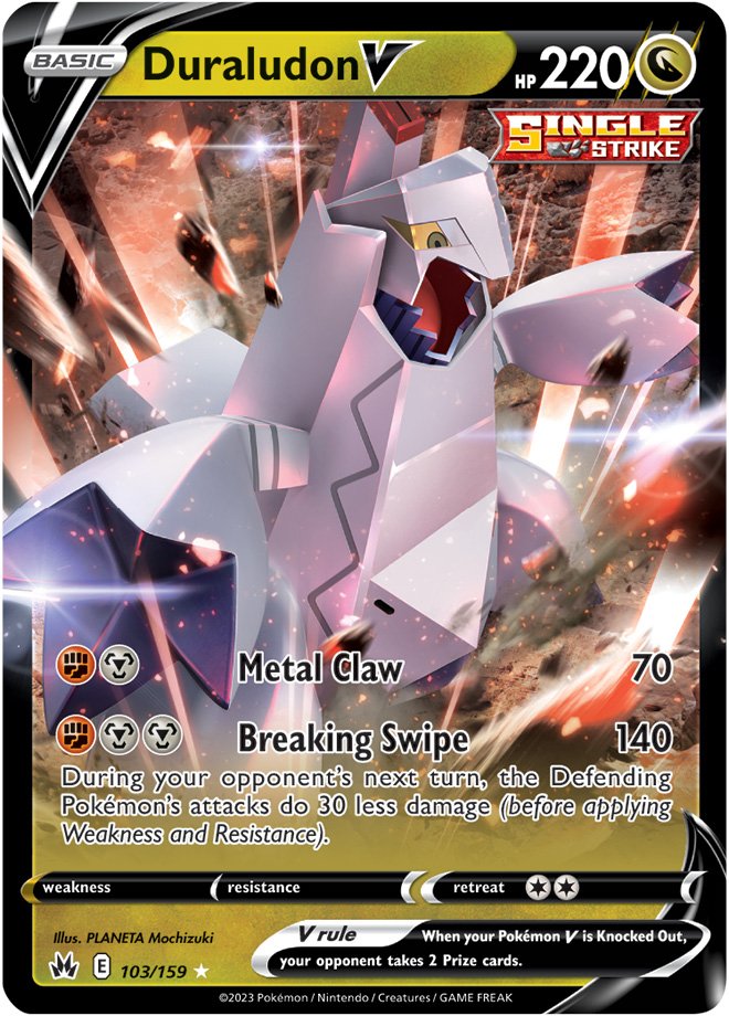 Duraludon V - Crown Zenith 103/159 - Ultra Rare