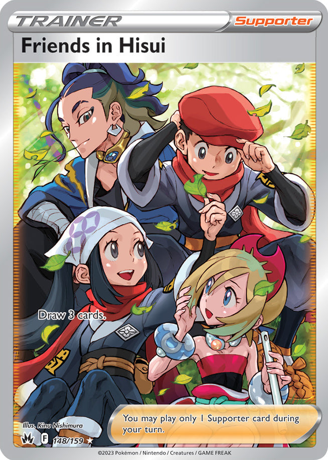 Friends in Hisui - Crown Zenith 148/159 - Full Art