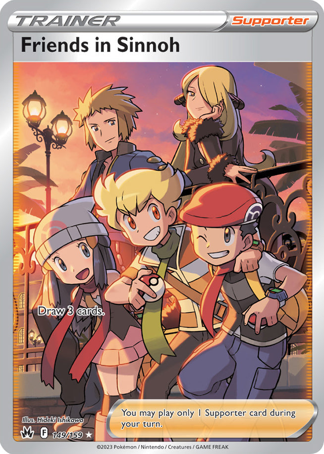 Friends in Sinnoh - Crown Zenith 149/159 - Full Art