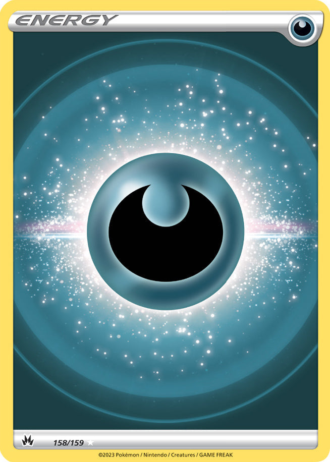 Darkness Energy - Crown Zenith 158/159 - Full Art