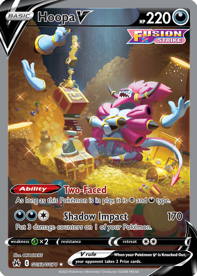 Hoopa V - Crown Zenith GG53/GG70 - Galarian Gallery Ultra Rare