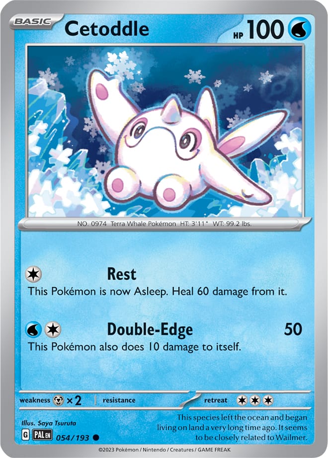 Cetoddle - Paldea Evolved 054/193 - Common