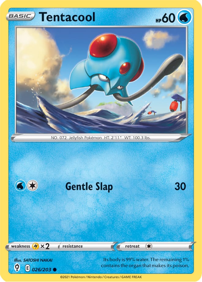 Tentacool - Evolving Skies 026/203 - Common