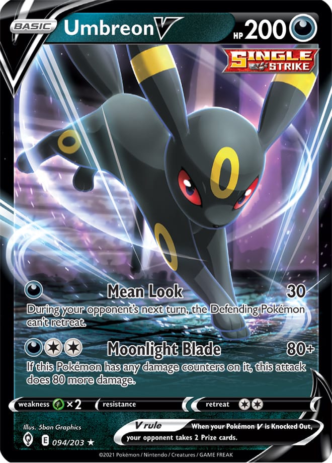Umbreon V - Evolving Skies 094/203 - Ultra Rare