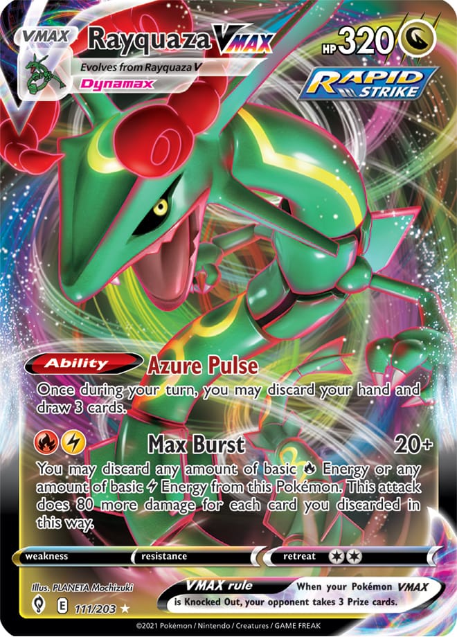 Rayquaza VMAX - Evolving Skies 111/203 - Ultra Rare