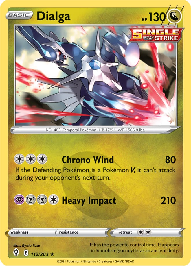 Dialga - Evolving Skies 112/203 - Rare Holo