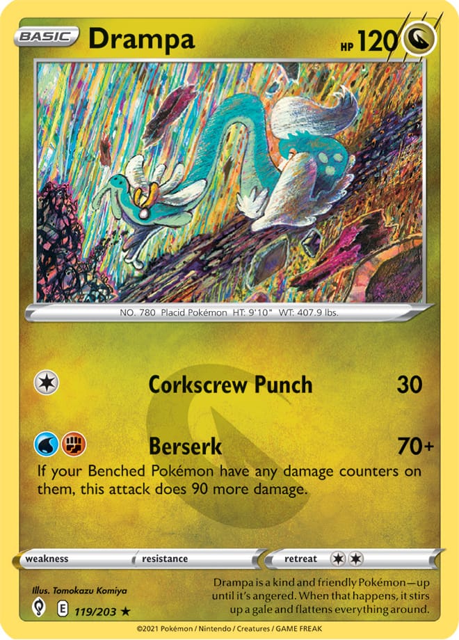 Drampa - Evolving Skies 119/203 - Rare