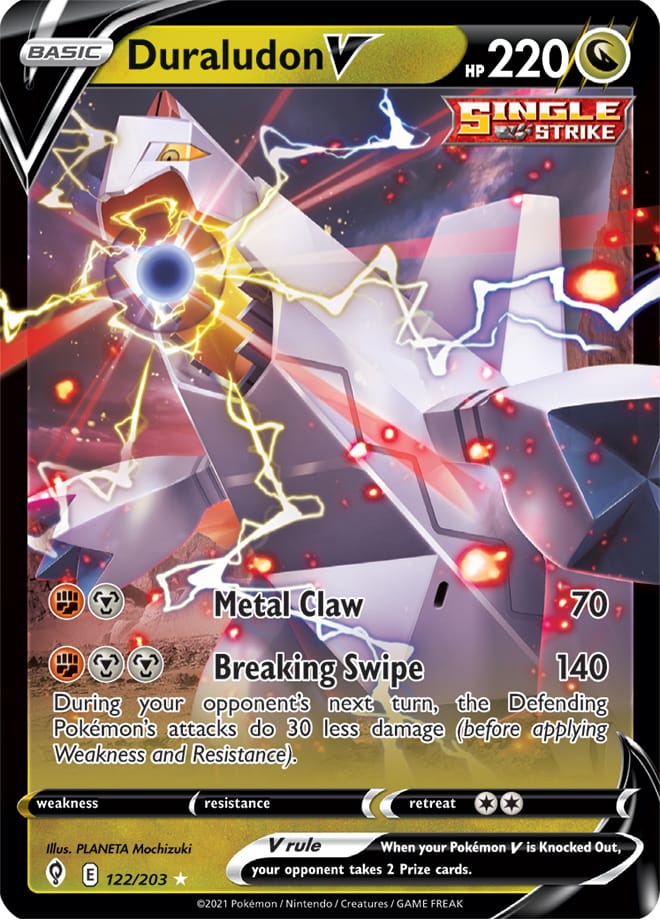 Duraludon V - Evolving Skies 122/203 - Ultra Rare