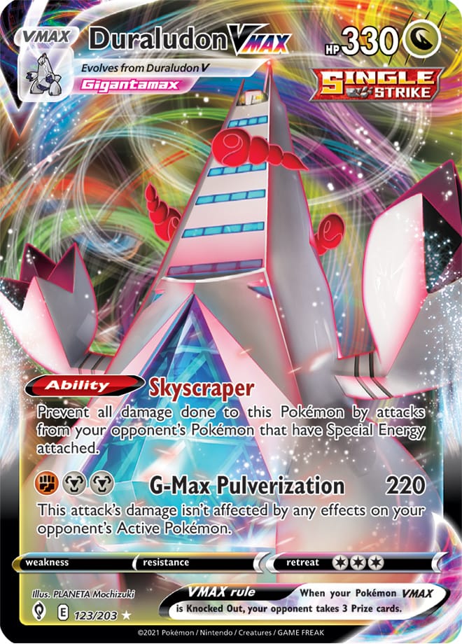 Duraludon VMAX - Evolving Skies 123/203 - Ultra Rare