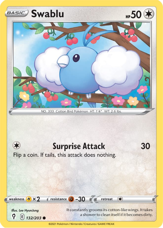 Swablu - Evolving Skies 132/203 - Common