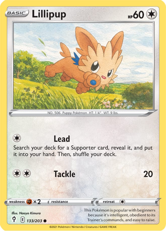Lillipup - Evolving Skies 133/203 - Common
