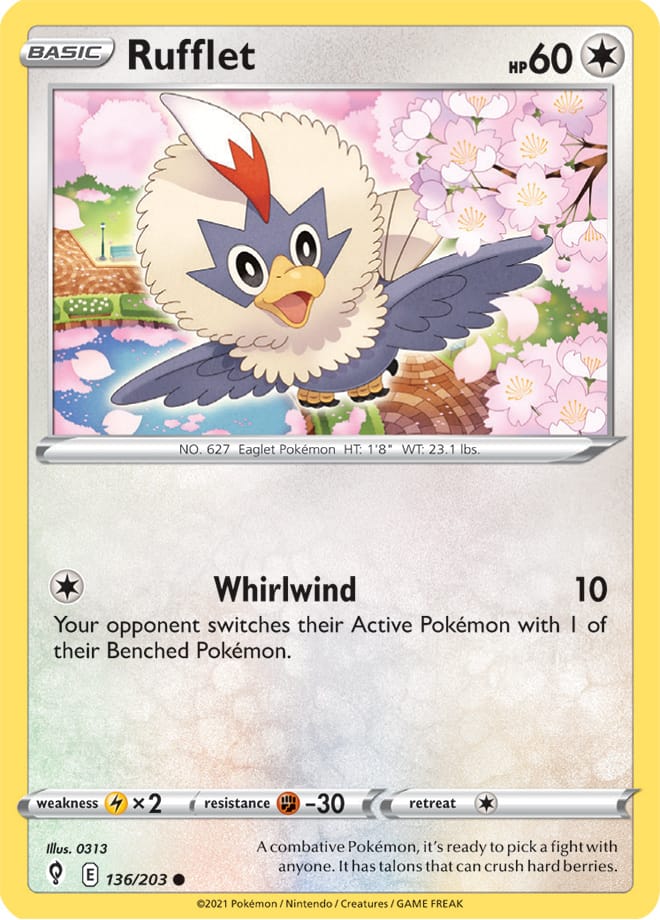Rufflet - Evolving Skies 136/203 - Common