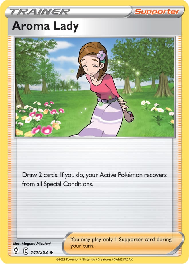 Aroma Lady - Evolving Skies 141/203 - Uncommon