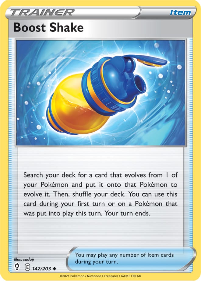 Boost Shake - Evolving Skies 142/203 - Uncommon