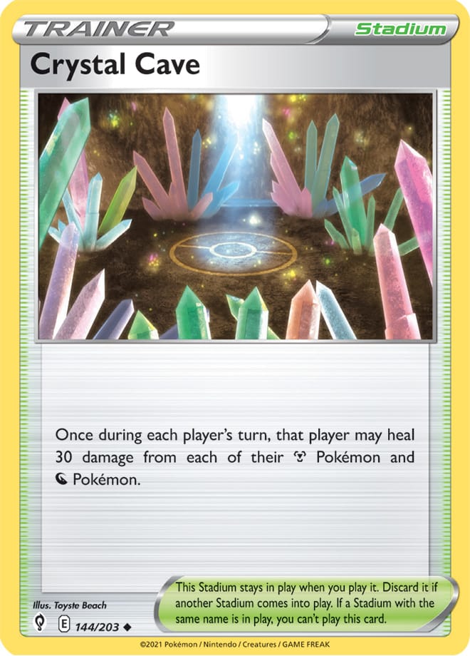 Crystal Cave - Evolving Skies 144/203 - Uncommon