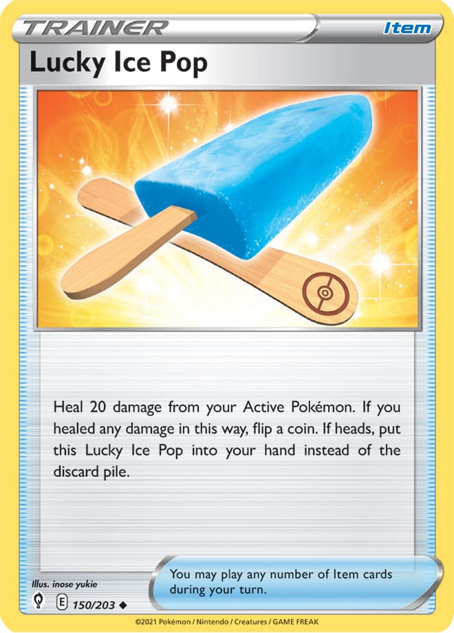 Lucky Ice Pop - Evolving Skies 150/203 - Uncommon
