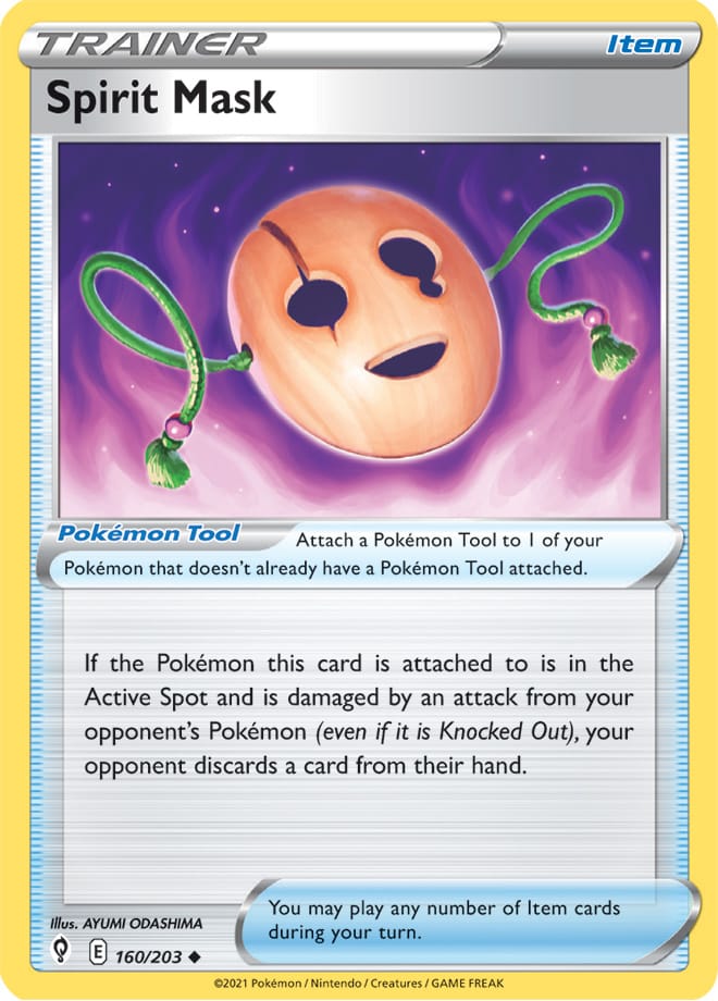 Spirit Mask - Evolving Skies 160/203 - Uncommon
