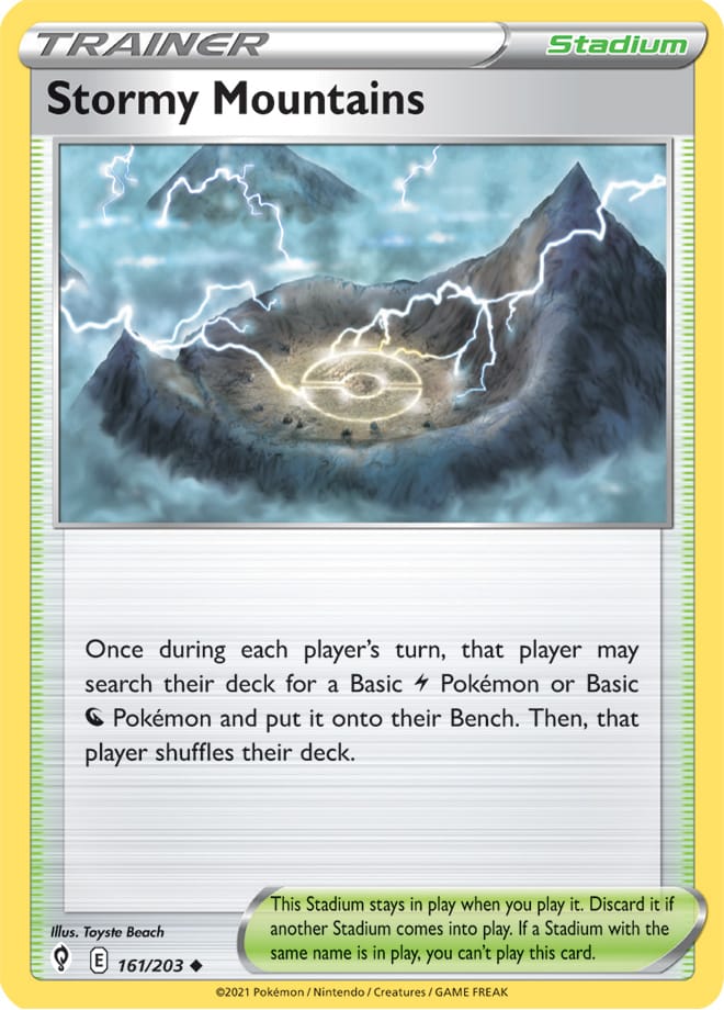 Stormy Mountains - Evolving Skies 161/203 - Uncommon