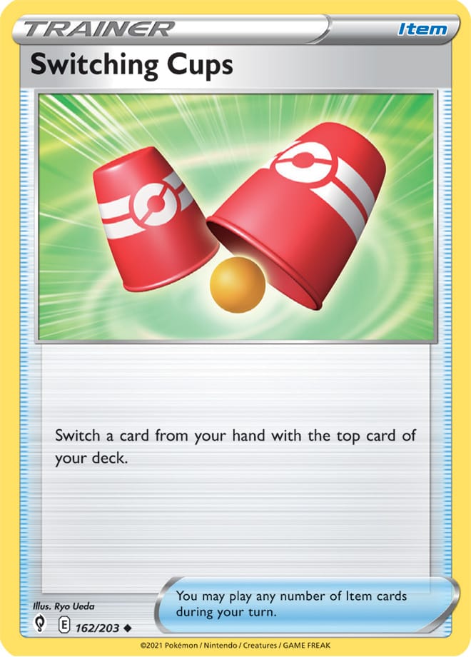 Switching Cups - Evolving Skies 162/203 - Uncommon