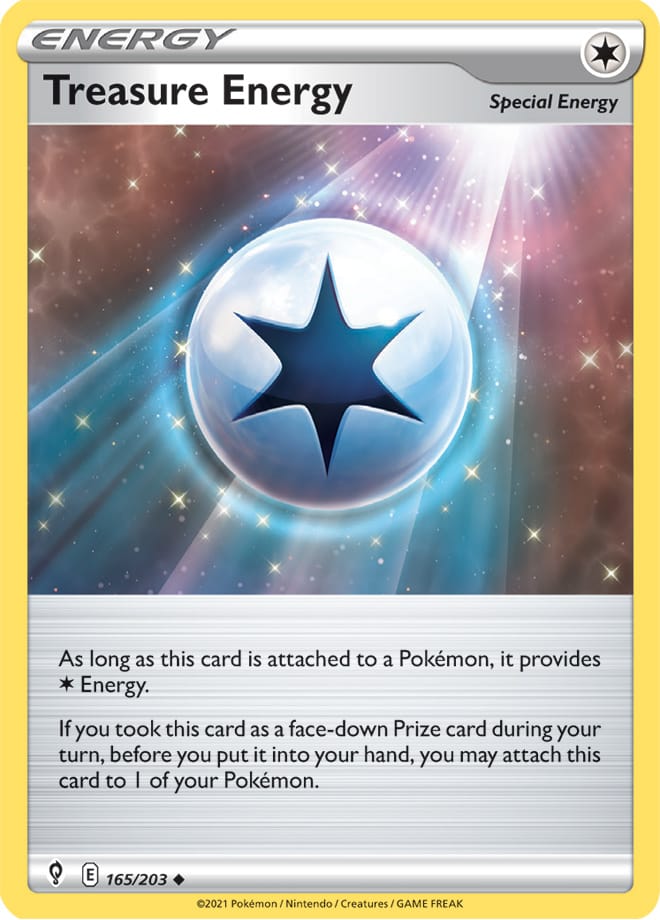 Treasure Energy - Evolving Skies 165/203 - Uncommon