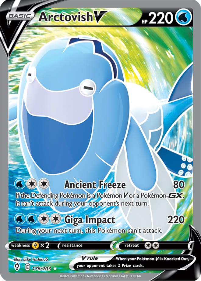 Arctovish V - Evolving Skies 176/203 - Full Art