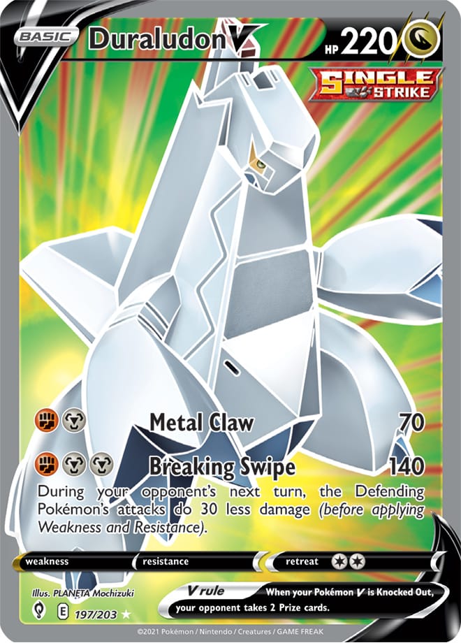 Duraludon V - Evolving Skies 197/203 - Full Art