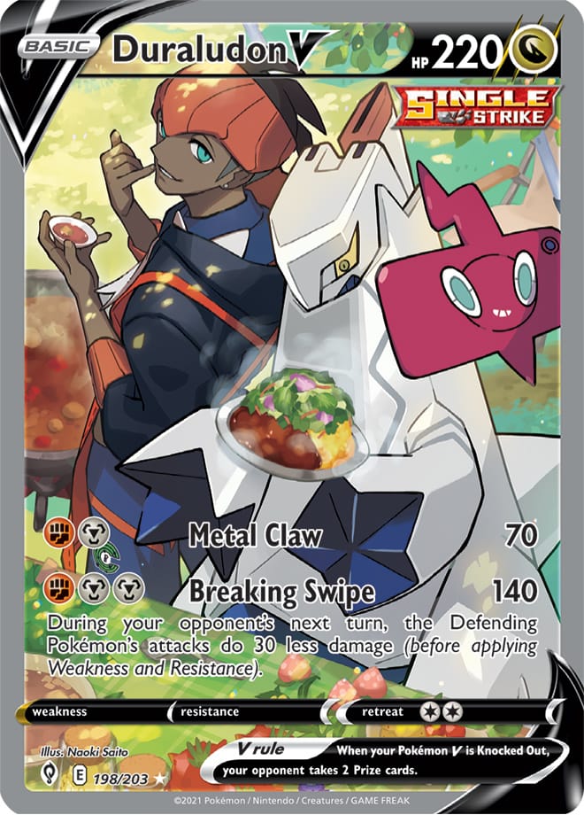 Duraludon V - Evolving Skies 198/203 - Alternate Art