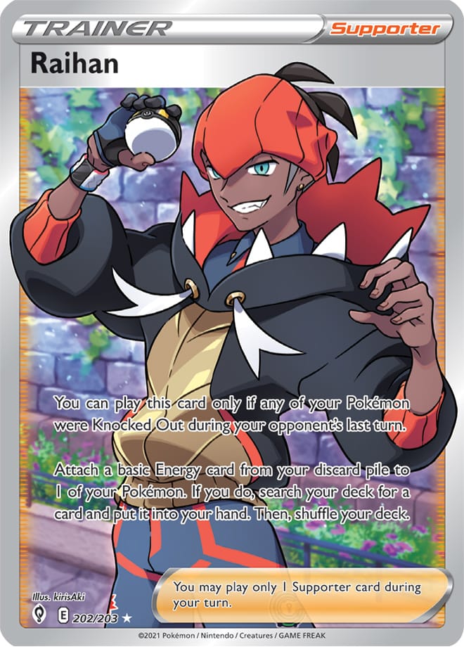 Raihan - Evolving Skies 202/203 - Full Art