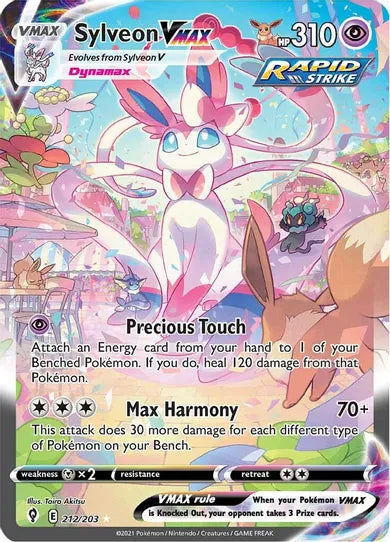 Sylveon VMAX - Evolving Skies 212/203 - Alternate Art