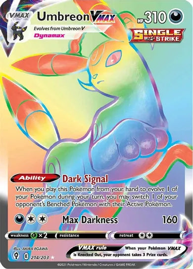 Umbreon VMAX - Evolving Skies 214/203 - Secret Rare