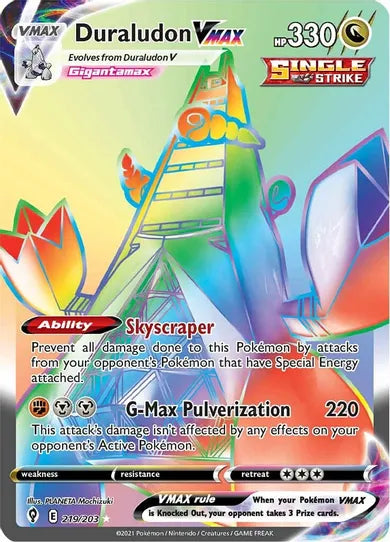 Duraludon VMAX - Evolving Skies 219/203 - Secret Rare