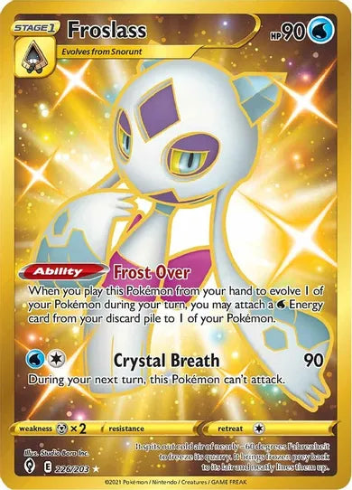 Froslass - Evolving Skies 226/203 - Secret Rare