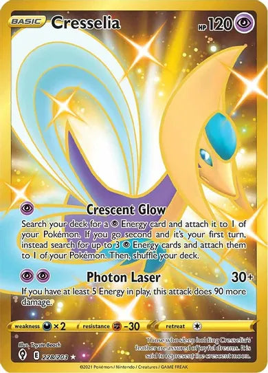 Cresselia - Evolving Skies 228/203 - Secret Rare