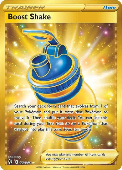 Boost Shake - Evolving Skies 229/203 - Secret Rare