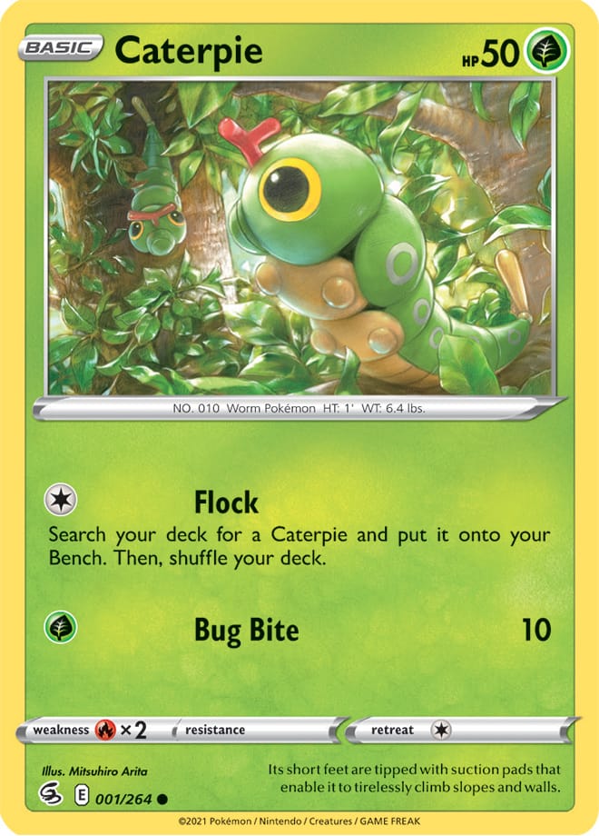 Caterpie - Fusion Strike 001/264 - Common