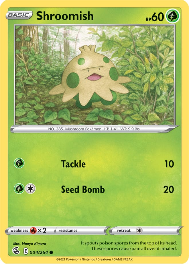 Shroomish - Fusion Strike 004/264 - Common