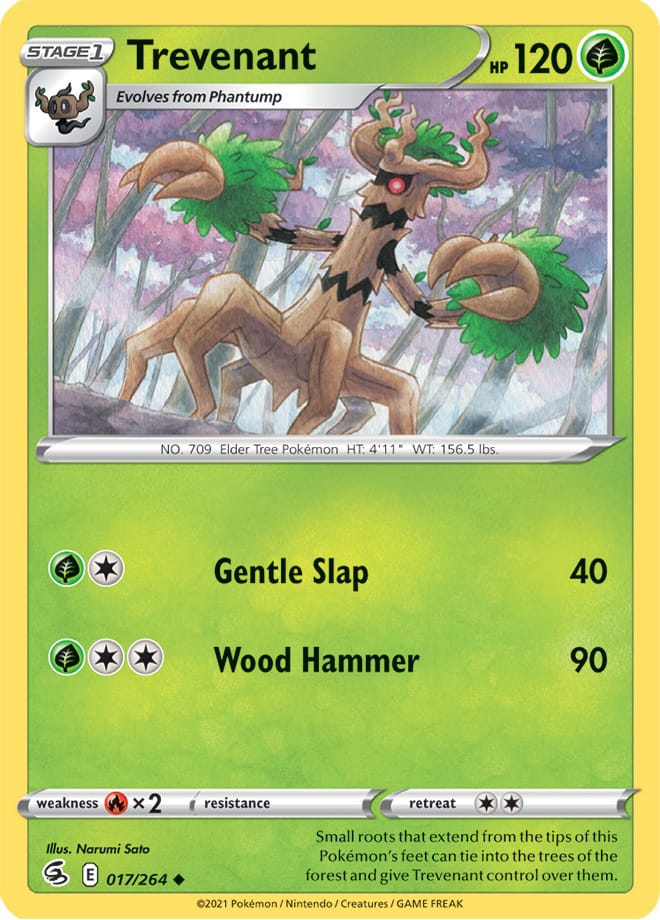Trevenant - Fusion Strike 017/264 - Uncommon