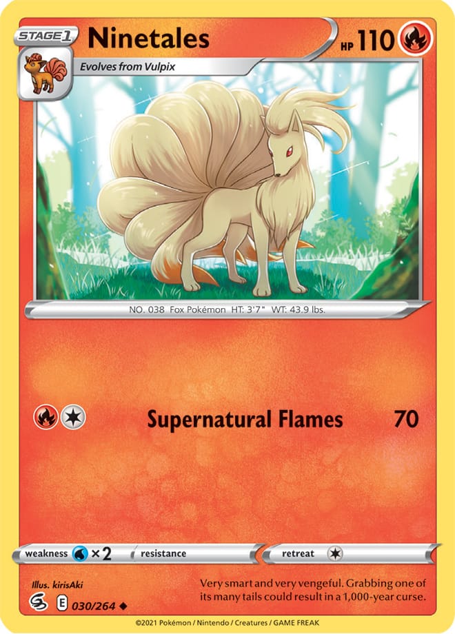 Ninetales - Fusion Strike 030/264 - Uncommon