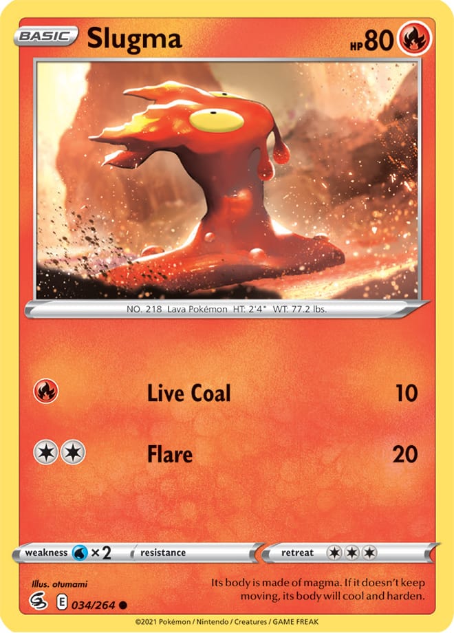 Slugma - Fusion Strike 034/264 - Common