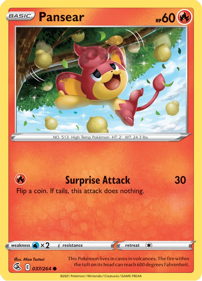 Pansear - Fusion Strike 037/264 - Common