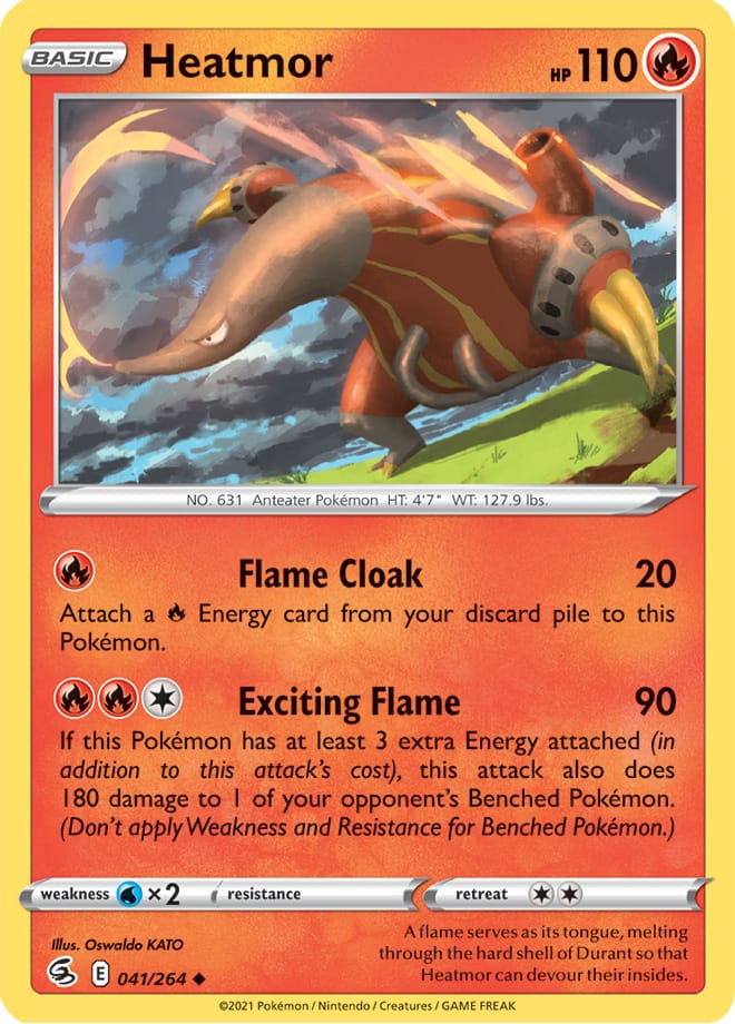 Heatmor - Fusion Strike 041/264 - Uncommon