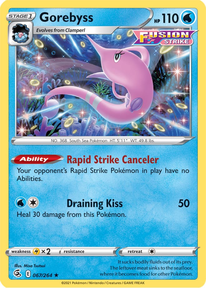 Gorebyss - Fusion Strike 067/264 - Rare